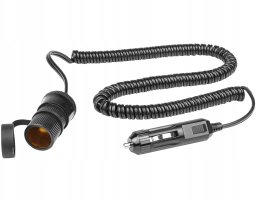 Eufab Electrical power connector 12V/DC max 10A, extension cable (16559)