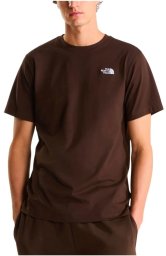 The North Face Koszulka M Evolution Simple Dome Tee męska : Kolor - Brązowy, Rozmiar - L