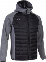 Joma Bluza Berna III Soft shell Hoodie Melange Grey Black r. S