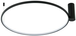 Lampa sufitowa Light Prestige LED RING 50W czarna CCT