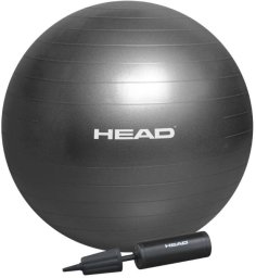 Avento HEAD Piłka gimnastyczna 65cm, szary (HA753)