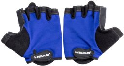 Plus HEAD Fitness rękawiczki L, czarno-niebieskie (HA105-L)