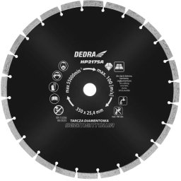 ATLAS Tarcza diamentowa do betonu 100m/s 400/25,4mm