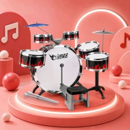 Suprimo Perkusja K-DRUMS 2 duża dla dzieci z 6 bęb (5908249843295)