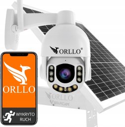 Kamera IP ORLLO Kamera Zewnętrzna GSM z Panelem Solarnym ORLLO Z7 PRO Akumulator 30 000mAh
