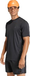 Adidas Koszulka męska Tech Essentials Workout 3-Stripes czarna KQ7485 M