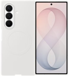 Samsung Etui Silicone Magnet do Galaxy Z Fold8 Ultra biały