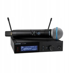 Mikrofon Shure SLXD24+E/B58 z kapsułą Beta 58A (SLXD24+E/B58)