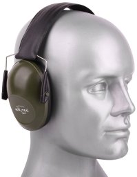 Mil-Tec Mil-Tec - Słuchawki pasywne - Zielony OD - 1624200