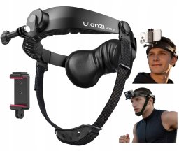 Ulanzi Uchwyt Na Głowę Head Mount Do Kamery Gopro Dji Insta360 + Uchwyt Na Telefon 360° / Hero 01 (SB11984)