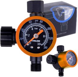 Topex Reduktor Ciśnienia Pistoletu Lakierniczego Regulator ITALCO MODEL ONE GOLD (5904422428174)