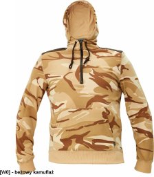 CERVA Crambe - bluza beżowy kamuflaż L