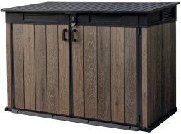 Keter Szopa ogrodowa Deco Horizontal Shed odcień orzecha włoskiego (7290112638823)