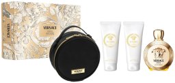 SET VERSACE Eros Pour Femme EDP spray 100ml + Body Lotion 100ml + SG 100ml + Cosmetic Bag (8011003902880)
