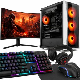Altreo Zestaw KOMPUTER GAMINGOWY Ryzen 7 9800X3D RTX 5080 2TB 32GB