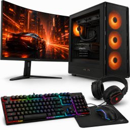 Altreo Zestaw KOMPUTER GAMINGOWY Ryzen 7 9800X3D RTX 5080 2TB 32GB