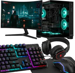Altreo Zestaw KOMPUTER GAMINGOWY Ryzen 7 9800X3D RTX 5080 512GB 32GB