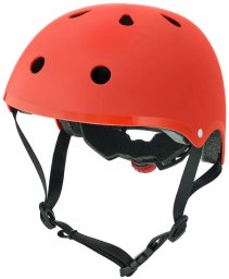 Hornit AIRO Magma kask dziecięcy czerwony S 48-53 cm z lampką LED