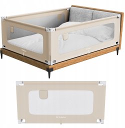 Aptel Barierka ochronna do łóżka Cover 44 Beige 140 cm (TN-COVER 44 BEIGE)