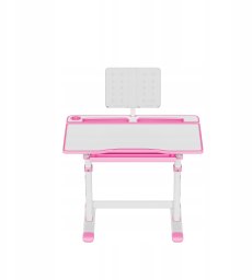 MarkAdler Biurko dziecięce regulowane Study 3.0 Pink 66 cm (MA-STUDY 3.0 PINK)