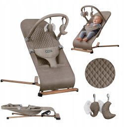 Little Dutch Leżaczek bujaczek Moon 30 Beige (TN-MOON 30 BEIGE)