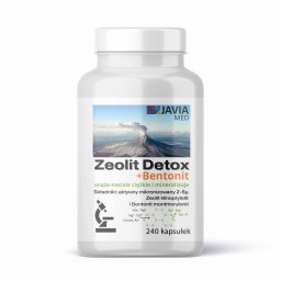 Kenay JAVIA Zeolit Detox + Bentonit (240 kaps.)