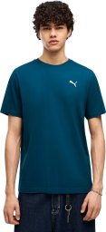 Puma Koszulka męska Wardrobe Ess Tee ciemnoniebieska 629644 36 M
