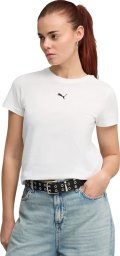 Puma Koszulka damska Ess Centered Cat Logo Tee biała 692916 02 2XL