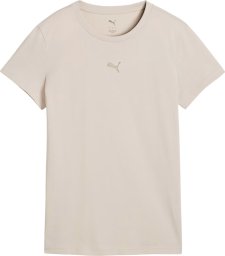 Puma Koszulka damska Ess Centered Cat Logo Tee jasnobeżowa 692916 82 L