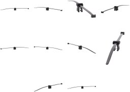Einparts Automotive Opaski zaciskowe EPCRC2246, 10 szt.