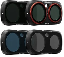 Filtr Freewell Zestaw filtrów Insta360 Luna Ultra Everyday 4 szt. (FW-LNUB-EDY)