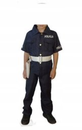KIK Strój karnawałowy policjant 110 przebranie kostium
