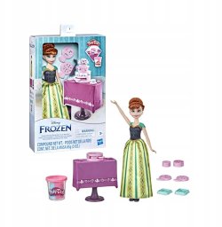 Hasbro Lalka Kraina Lodu F3526 Anna Play-Doh Ciastolina Frozen PlayDoh