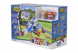 Anek Duży samolot załogi Super Wings + 2 figurki Golden Boy i Jett Dżetek