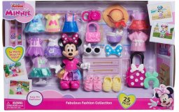 Figurka Imc Myszka Minnie Disney Figurka z akcesoriami ubrankami duży zestaw Deluxe