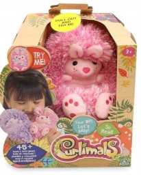 Giochi preziosi Curlimals Curlimals Bibi Różowy Królik