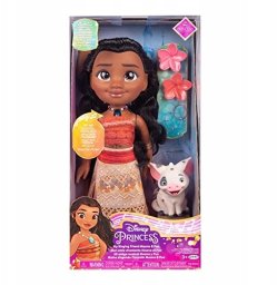 Princesses Disney Disney lalka Vaiana Moana śpiewa i się świeci duża 35 cm oraz akcesoria