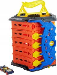 Polesie Hot Wheels HGK41 rozkładany 5-pasmowy zestaw torów wyścigowych autko Mattel