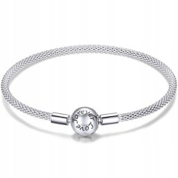 Ivybands Bransoletka modułowa srebro 925 do charms love charms srebrna pr 925