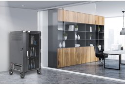 Manhattan Szafa Stacja Wózek do ładowania 30 laptopów 16" 30 gniazd AC 230V (181198)