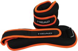 Osram HEAD Obciążniki na kostki i nadgarstki - 0,5kg - 2 szt., czarno-pomarańczowe (HA278A-1KG)