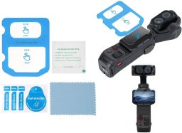 SunnyLife Szkło Ar Hartowane 9h Na Ekran Obiektyw Do Insta360 Luna Ultra Ramka Quick / Lu-bhm252-1 / Bhm252 (SB12001)
