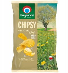 Przysnacki Chipsy masło z solą 130 g
