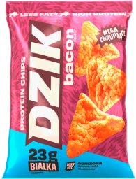 Wk Dzik Dzik Chipsy sojowe o smaku bekonu 50 g