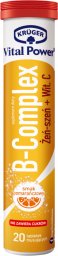 Dr Vita Krger Vital Power B-Complex Tabletki musujące 80 g (20 sztuk)