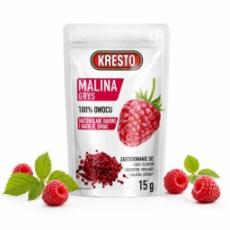 KRESTO Liofilizowana malina grys 15 g