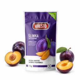 KRESTO Liofilizowana śliwka plastry 15 g