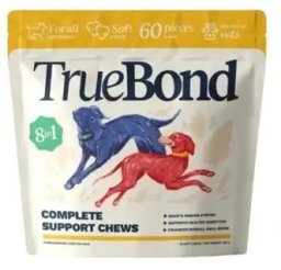 Dermapharm TrueBond 8w1 kompletne wsparcie suplement dla psa 60 kęsów / 240g