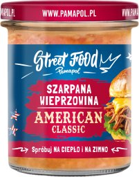 Pamapol Szarpana wieprzowina american clasic 280g