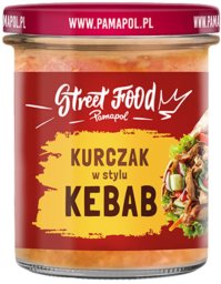 Pamapol Street Food Kurczak Kebab 280g